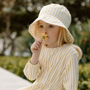 Pehr Bucket Hat - Stripes Away Marigold